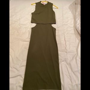 Top shop two piece connected dress